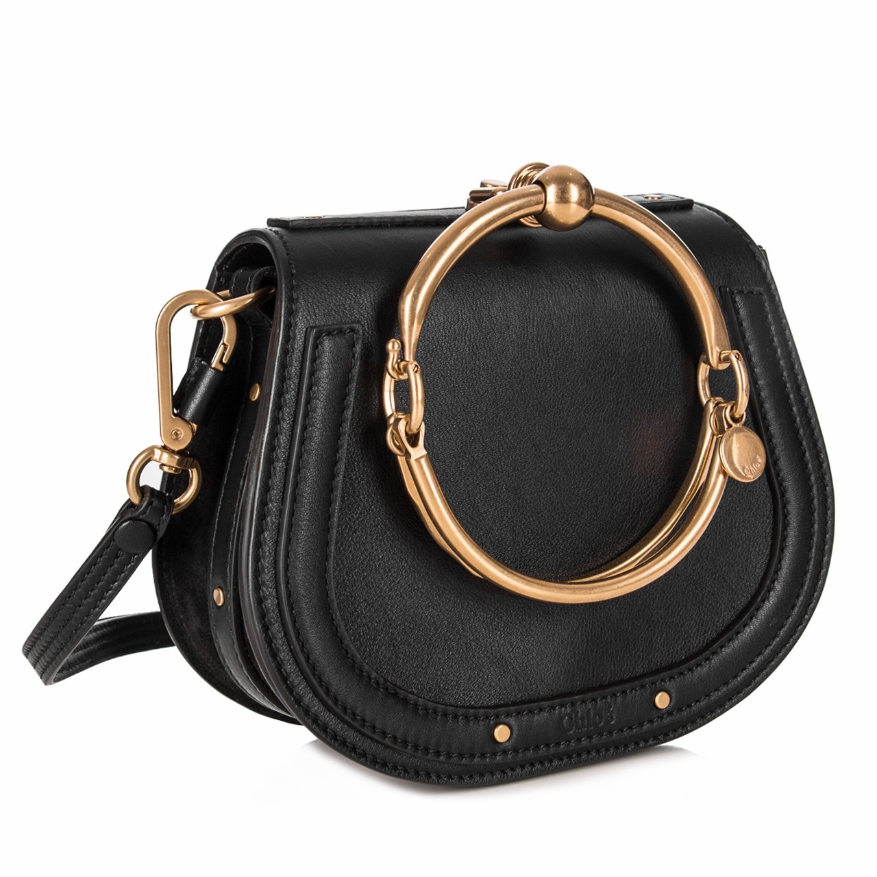 [9.9新]克洛伊chloe女士马鞍包手提单肩包未使用*