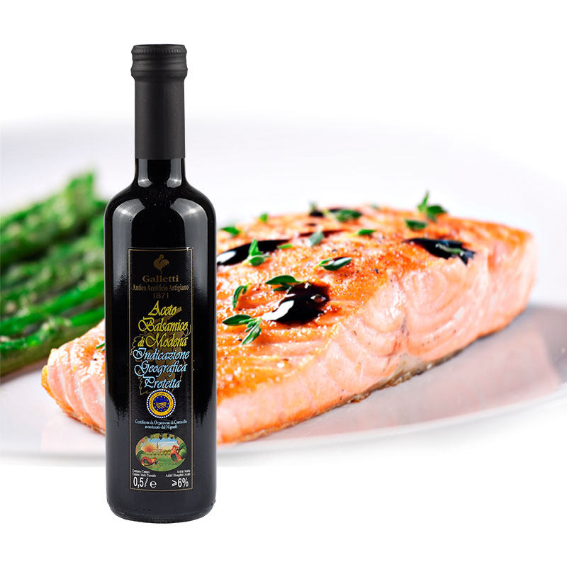 galletti意大利卡利堤香脂醋500ml黑葡萄酒醋黑酒醋黑醋酿造食醋