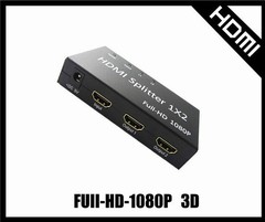 HDMI分配器 1进2出HDMI高清分屏器 高清音视频共享器1080P支持3D