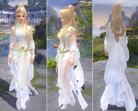 剑网三# 新外观#水云寒·雪涛# 征集中,美.