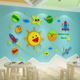 幼儿园教室墙面装饰环境创设材料科学技区布置主题文化贴纸画成品