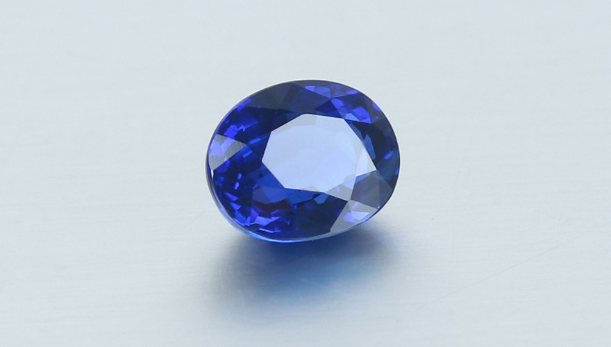 1.00ct 顶级斯里兰卡皇家蓝蓝宝石裸石 grs国际证书