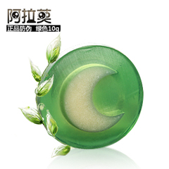 日本月光皂 绿色10g体验装 和汉泡泡面膜美容皂