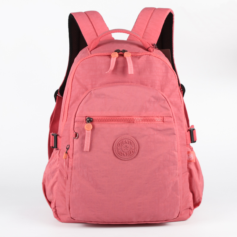 fashion washing Nylon cloth Backpack Female bag leisure time travel knapsack Computer package college medium , please student schoolbagin the Leather/Lady bags/Men's bag, Backpack category - from Buy2taobao.com to provide professional Taobao agent buy service