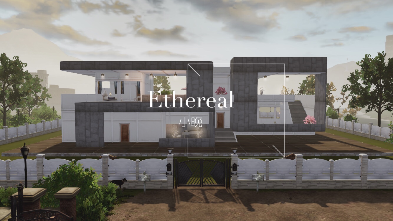 ethereal 小晚i原创 明日之后房子蓝图代建 双人庄园