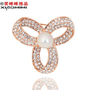 Pack email specials smiling even heart Crystal brooch, Korean suit sweater brooch brooch pin woman