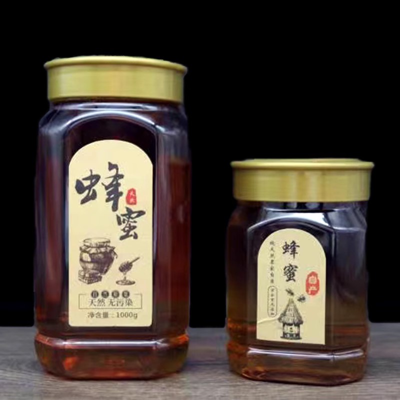 高档加厚蜂蜜瓶塑料瓶 蜂蜜瓶 1斤