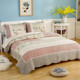 双面纯棉美式绗缝床上三件套韩式高档床盖拼块欧式床单床罩空调被