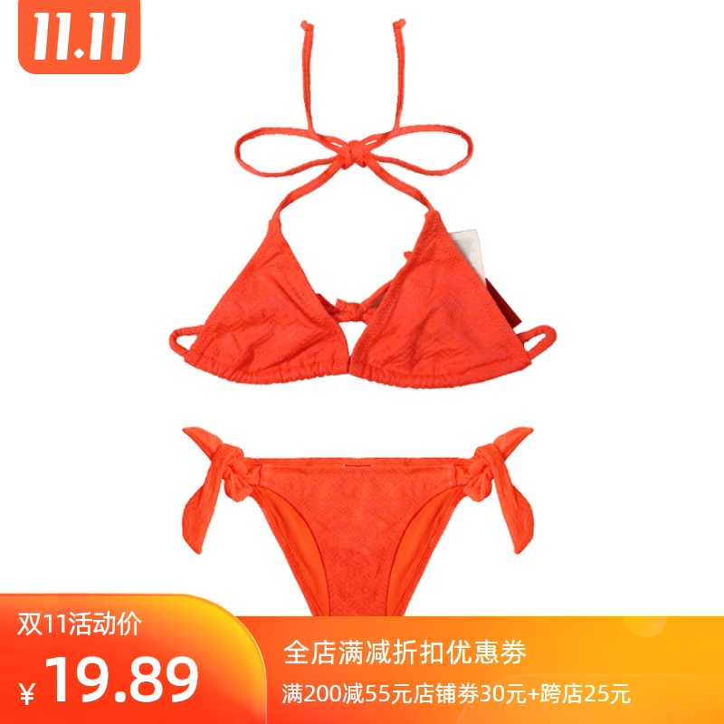 欧美女童比基尼泳衣新款绑带儿童分体装可爱橘色女孩游泳衣3-12岁|ruв категории движение/йога/фитнес/фанаты товаров, плавание, детей купальник/брюки - от Buy2taobao.com для оказания профессиональной услуги покупки агента Taobao