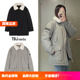 韩国代购TBJ鸭绒羽绒服男女军工装羊羔绒韩版外套冬季2023大折扣