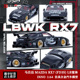 INNO 1:64 马自达 MAZDA RX7(FD3S)LB宽体改装 仿真合金汽车模型