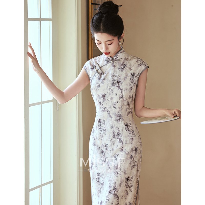 四小姐蕾丝日常新中式旗袍改良年轻款
