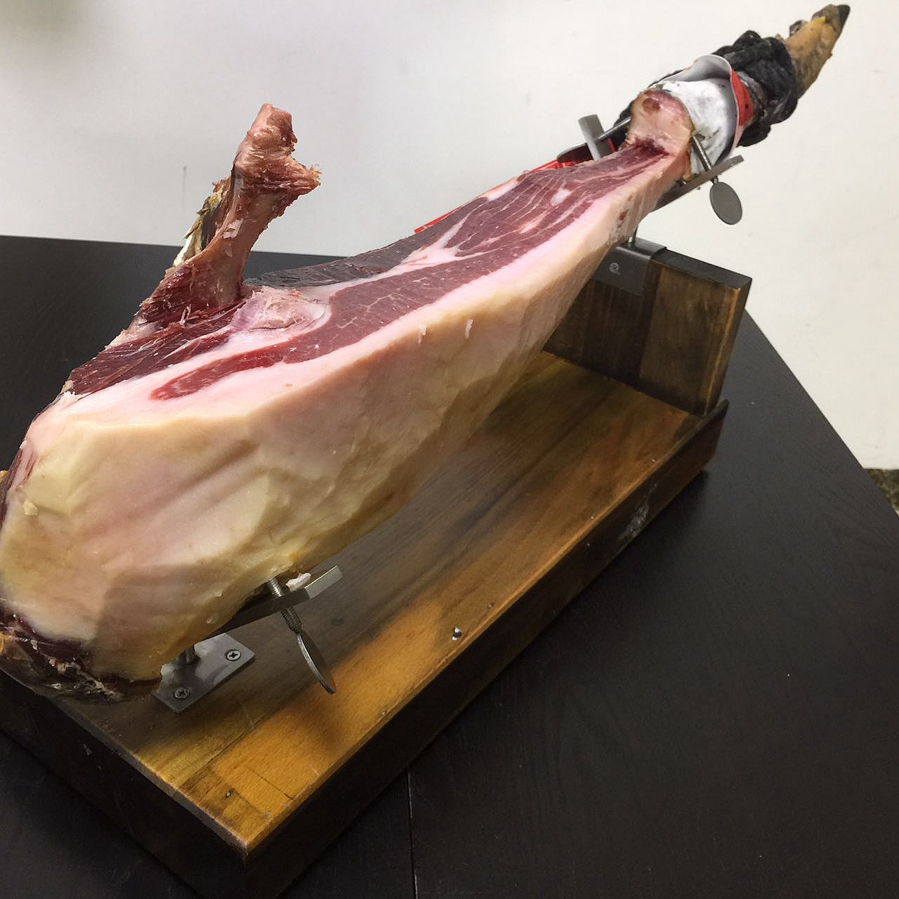 西班牙精美火腿架 5j小何塞进口榉木制作真材实料重型实木火腿架 - 欧