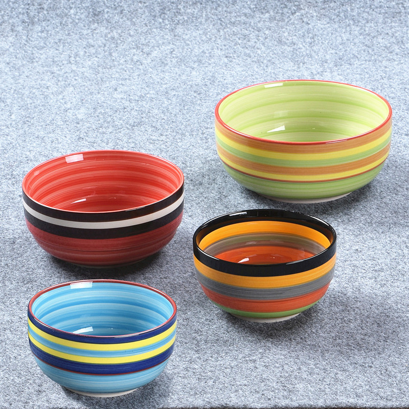 彩色大碗