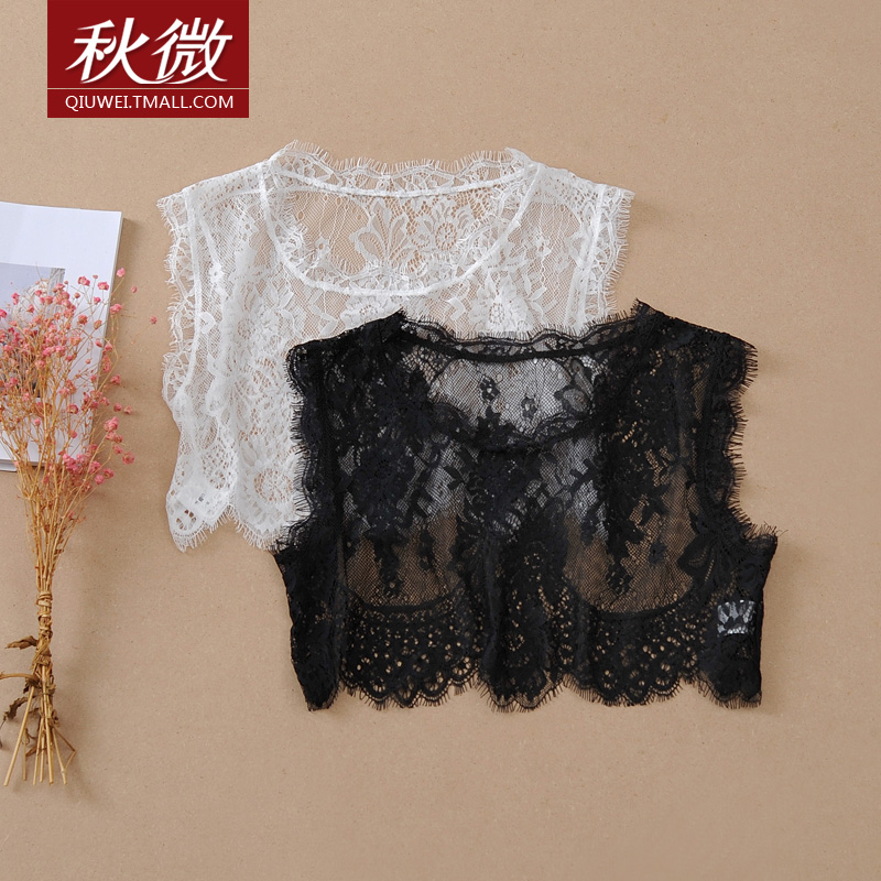 秋微新款蕾丝圆领假领子女百搭衣领假领衬衫女款秋冬毛衣领女|msdalam kategori Aksesori/Belt kulit/Hat/Muffler, aksesori kolar, kolar palsu - dari Buy2taobao.com untuk memberikan perkhidmatan ejen Taobao profesional membeli