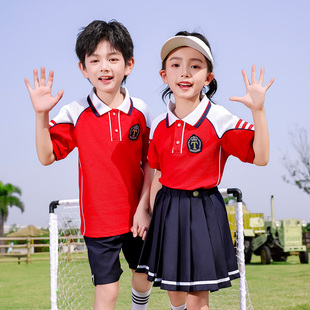 小学生校服春秋季运动会班服套装学院风儿童班服幼儿园园服班服新