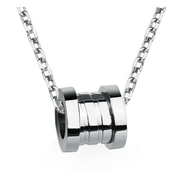 Wing new cylinder couple necklace pendants titanium steel men surge drum jewelry Korean men and women fashion