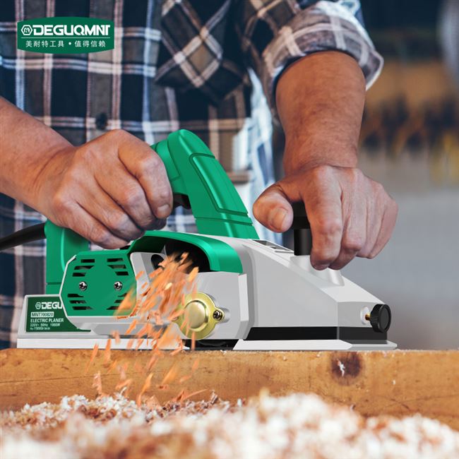 电刨子家用木工刨小型手推电锯一体机台式电推电动压