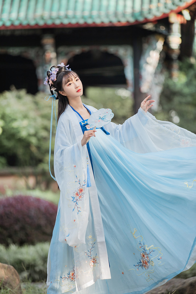 花神记-九宫仙齐腰汉服女汉服齐胸唐制襦裙大袖衫—绝版清仓