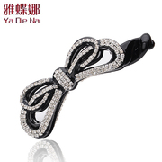 Ya na Japanese and Korean popular headwear hair jewelry Butterfly first holder banana clip vertical clamp Q0571