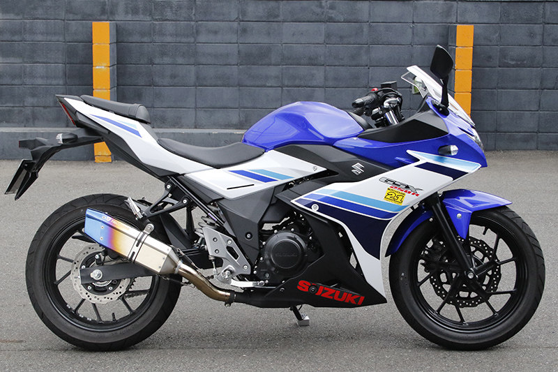 日本trickstar 适用suzuki铃木 katana 中尾段排气管 梦幻星