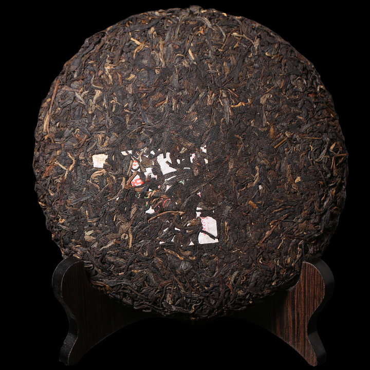 3提21片 中茶2007年八八青饼357克普洱茶生茶饼