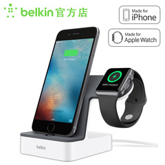 贝尔金iPhone7＋Apple Watch二合一充电支架苹果6Plus包邮MFi认证