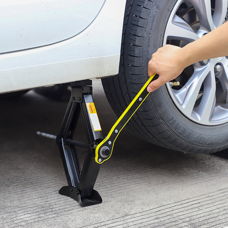 汽车千斤顶剪式手摇省力千斤顶换胎轿车suv车载便携应急汽修工具