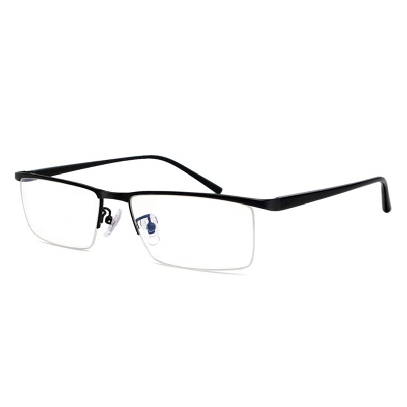 大框万宝捷眼镜框W677时尚精致男半框镜架可配近视眉形商务气质