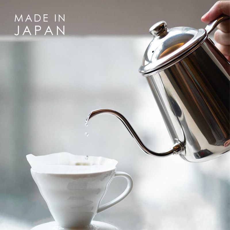 takahiro雫日本进口304不锈钢咖啡壶作弊壶户外煮咖啡器具手冲壶