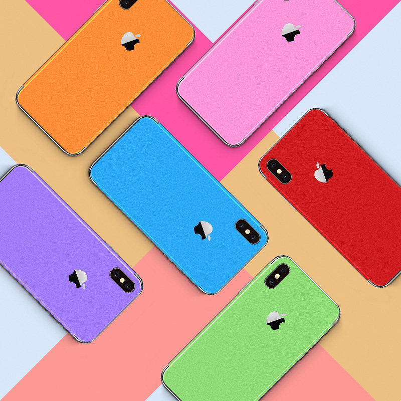 苹果iphonex手机xr贴膜xs背膜6splus背贴7p背面iphone7plus贴纸max改