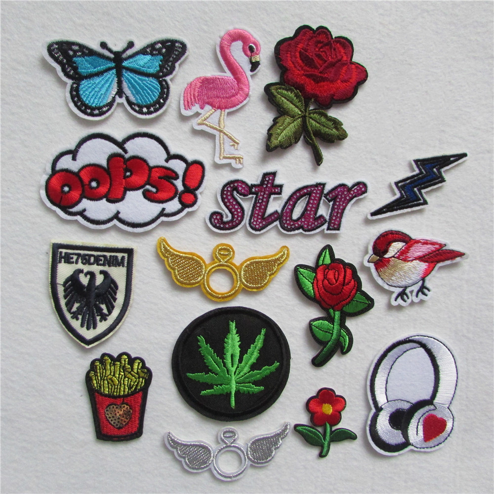 衣服补丁贴布时尚羽绒服牛仔裤子装饰布布贴