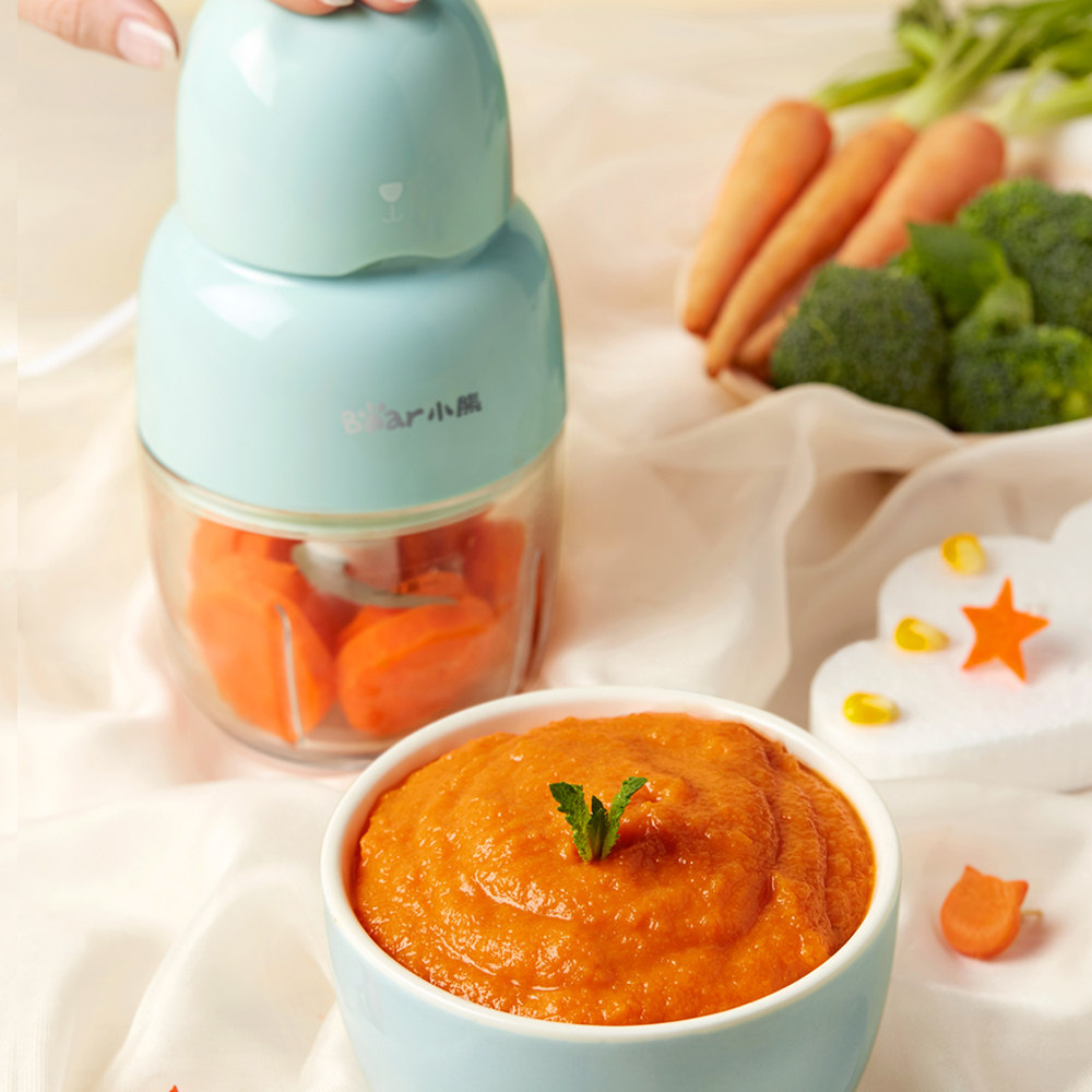 辅食料理机婴儿小型小熊优惠券爱比价妈妈