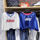 Nike/耐克2024年女夏V领速干透气休闲运动短袖T恤HF6288-133-455