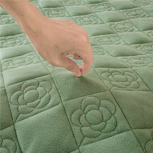 牛奶绒毯床单单件1米8榻榻米专用一米五防滑学生宿舍床垫单独床单