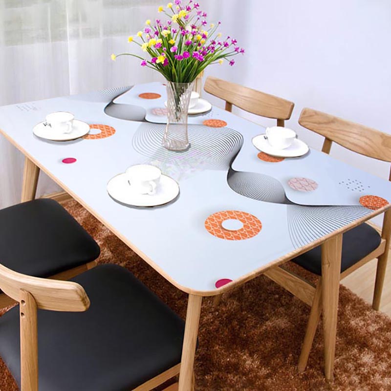 pvc水晶板茶几桌垫无味不透明软玻璃防水桌布防油防烫免洗餐桌布