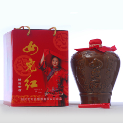 绍兴花雕酒 绍兴黄酒 女儿红黄酒坛装 手工酒3L 半干型6斤装