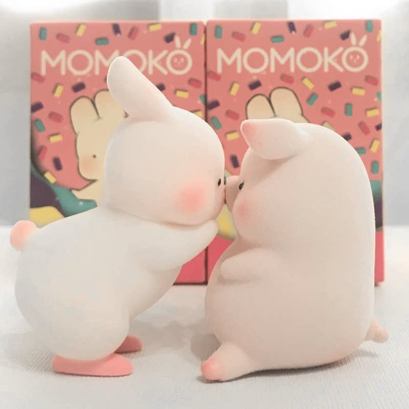 lonepine奶酪派摸摸兔盲盒手办公仔可爱送女生礼物罐头猪lulu小猪