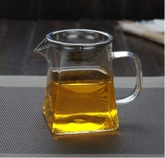 加厚耐热玻璃公杯功夫茶具配件大小号公道杯茶海分茶器功道杯茶漏