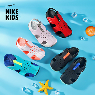 Nike耐克童鞋儿童鞋2023夏户外包头男童女童小童沙滩鞋凉鞋943827