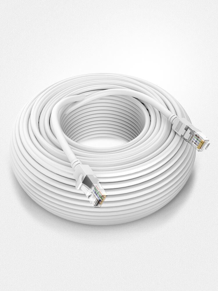 连接线透明精致网络电视加长路由器网络线对接头接收实用加粗8.