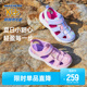 Skechers斯凯奇儿童鞋夏季新款女童包头凉鞋轻便户外运动沙滩鞋子