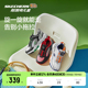 Skechers斯凯奇儿童体训鞋旋钮扣缓震运动鞋男女童秋季网面休闲鞋