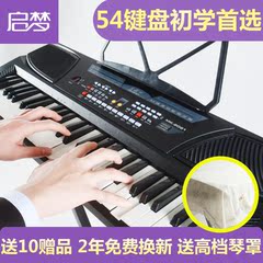 美科2081电子琴54键钢琴键成人儿童初学入门多功能智能教学包邮