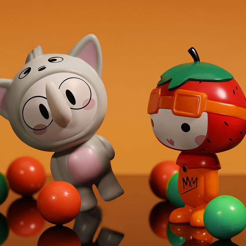 吴昕小飞象orfytown公仔莓莓侠考拉象玩偶手办注塑盲盒原创卡通