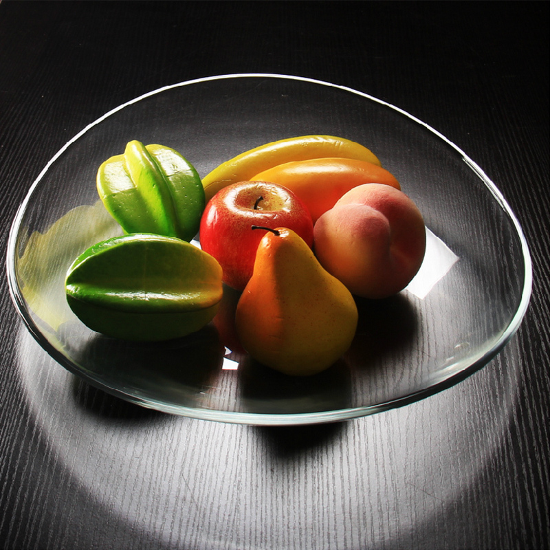 transparent Glass Fruit plate a living room originality European style Simplicity Large Fruit bowl Fruit bucket Dried fruit tray candy platein the Tableware , Tableware , Fruit bowl/Fruit plate/Hamper category - from Buy2taobao.com to provide professional Taobao agent buy service