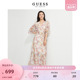 GUESS 女士自然园艺碎花连衣裙-W2YK38WEPQ0