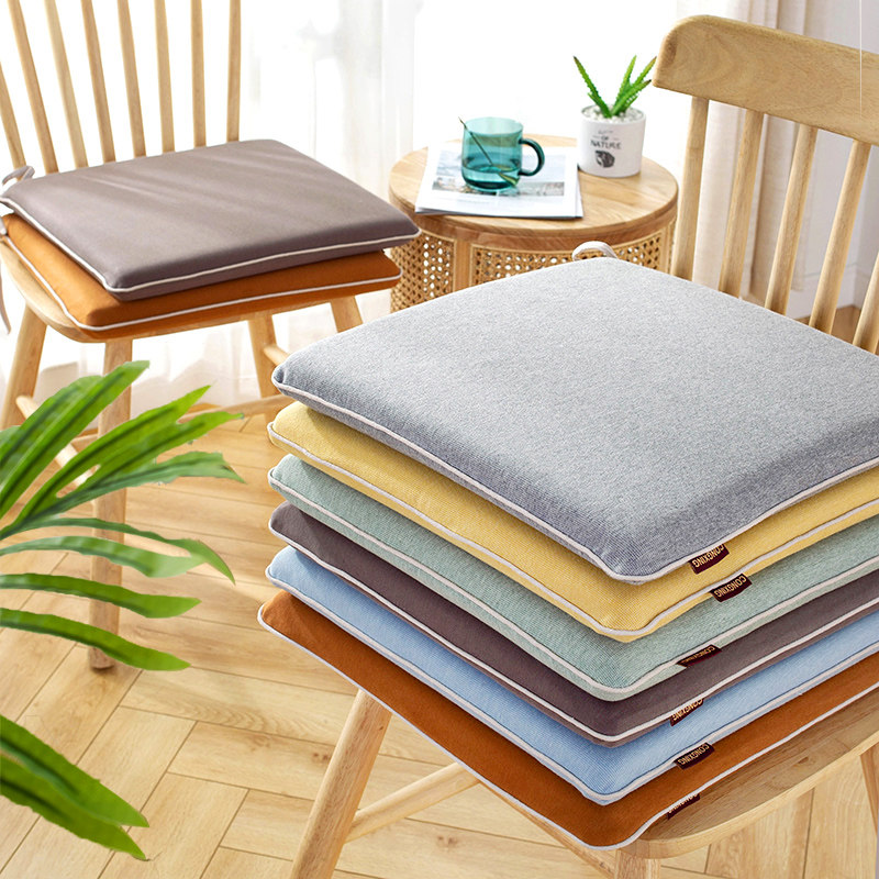 记忆棉坐垫办公室久坐椅子垫子学生板凳子座垫飘窗垫加厚椅垫屁垫