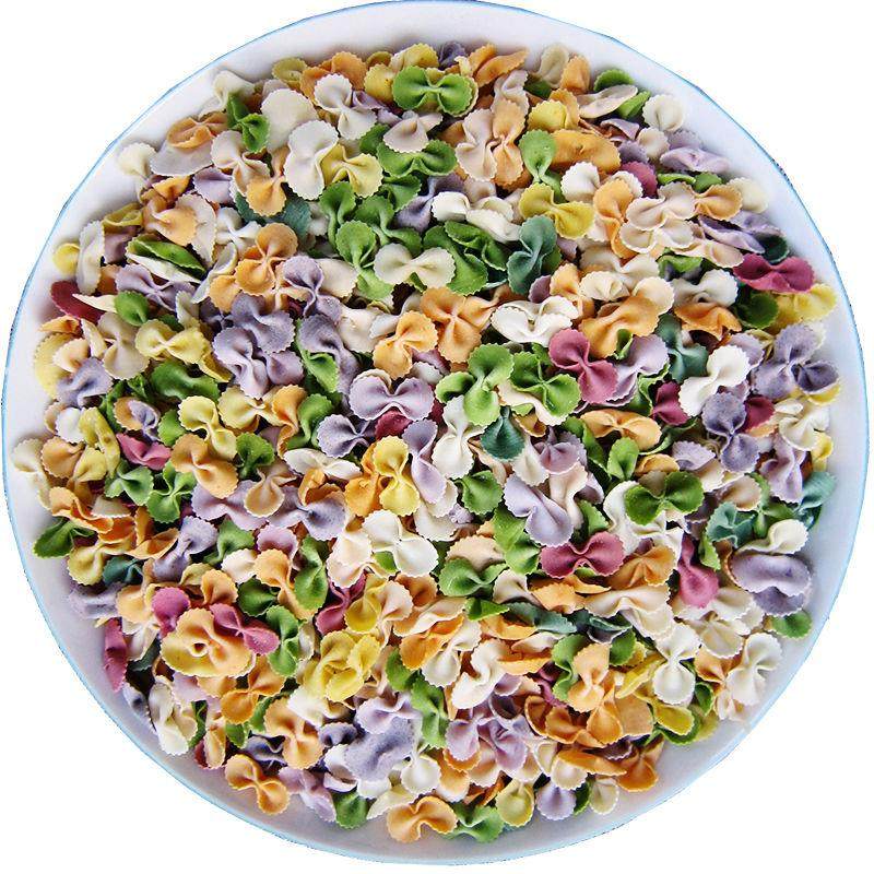 果蔬蝴蝶面蔬菜面条宝宝营养面辅助儿童零食无添加食品