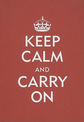 预售keepcalmandcarryonjournalwithelasticband原版其它